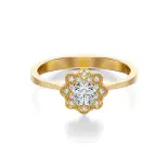 Pierścionek zaręczynowy z diamentami AJPZ_143